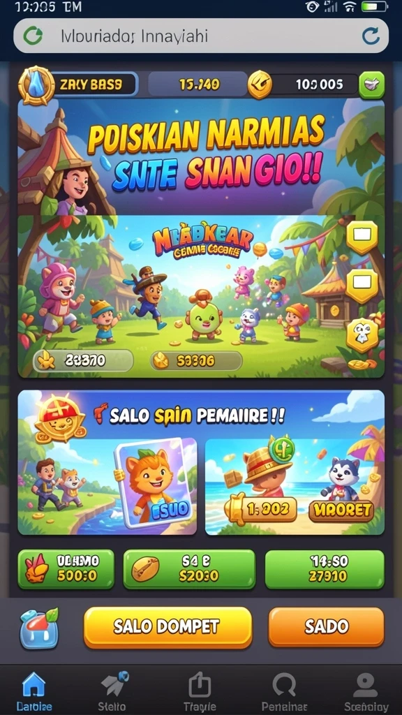 Tangkapan layar memperlihatkan grafik luar biasa dari dunia game.