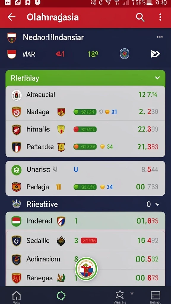 Tampilan mesin slot pertama yang memukau.