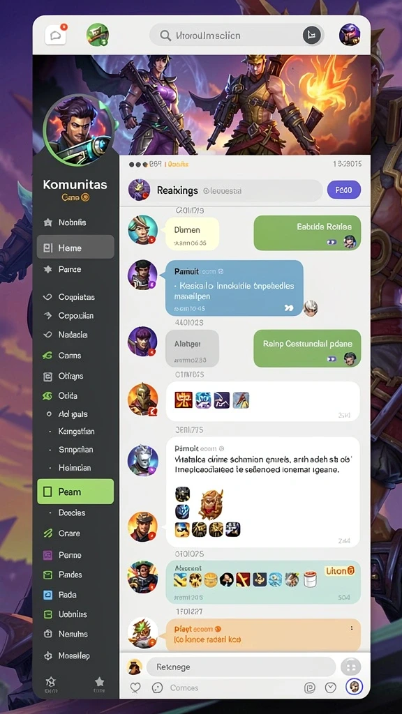 Screenshot 3: Tampilan leaderboard dengan teman-teman.