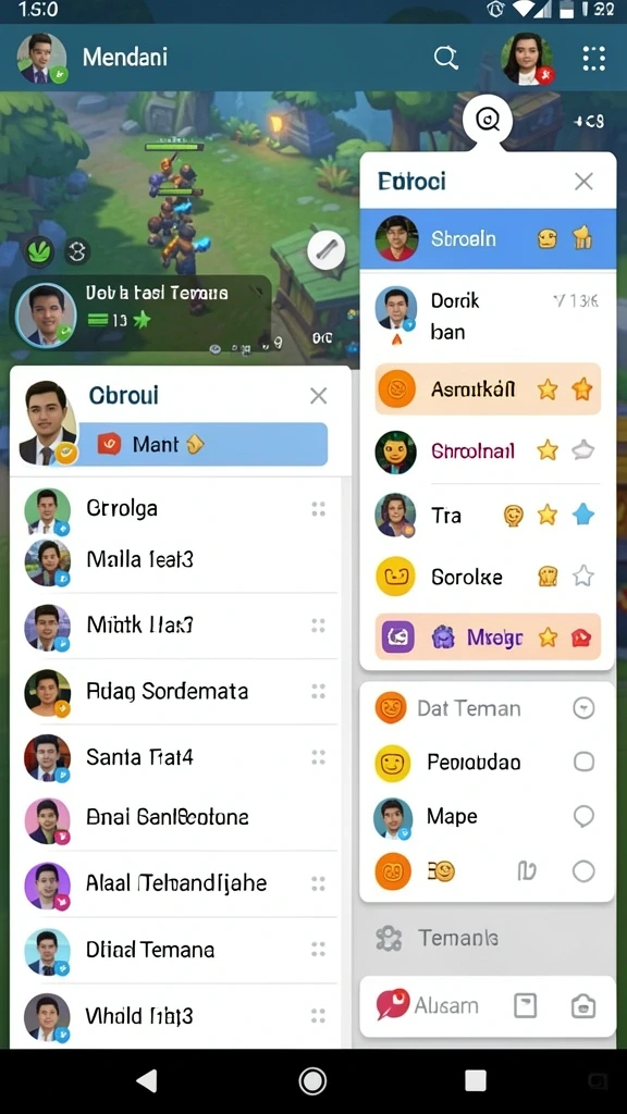 Karakter yang dapat dipilih oleh pemain.