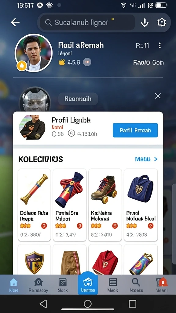 Tampilan antarmuka pengguna yang ramah.