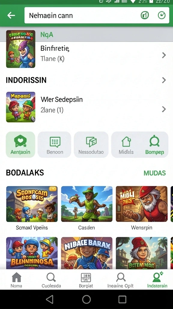Tampilan awal permainan BOBATOTO yang menarik.