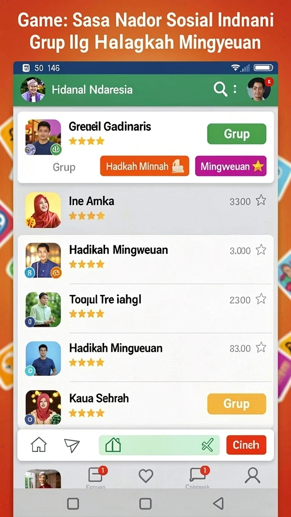Tampilan antarmuka yang menarik dan mudah digunakan.