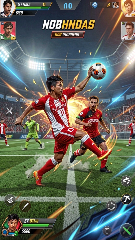 Tampilan grafis yang cerah dan menarik.