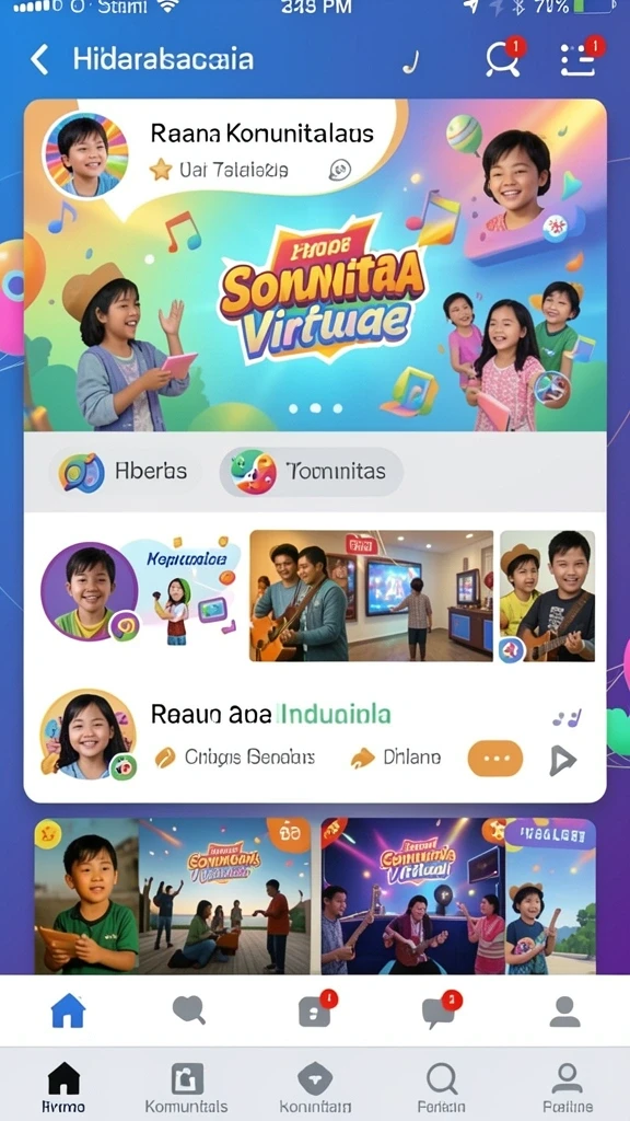 Tampilan antarmuka yang menarik dan ramah pengguna.