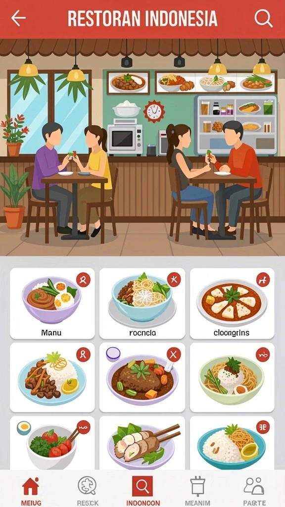 Tampilan antarmuka yang modern dan mudah dinavigasi.