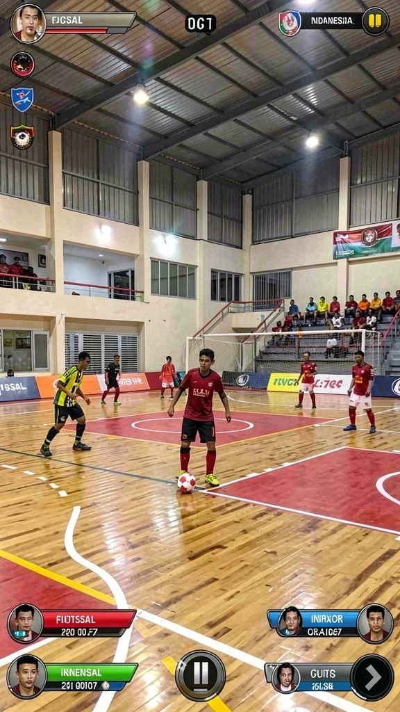 Tangkapan layar menampilkan pertarungan epik di dalam game.
