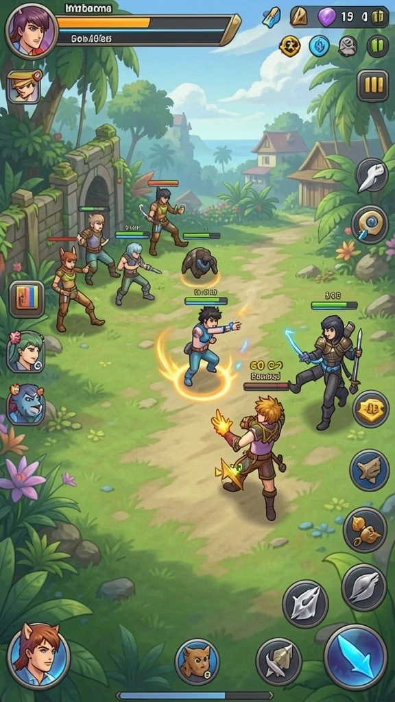 Mode multiplayer yang seru dan kompetitif.