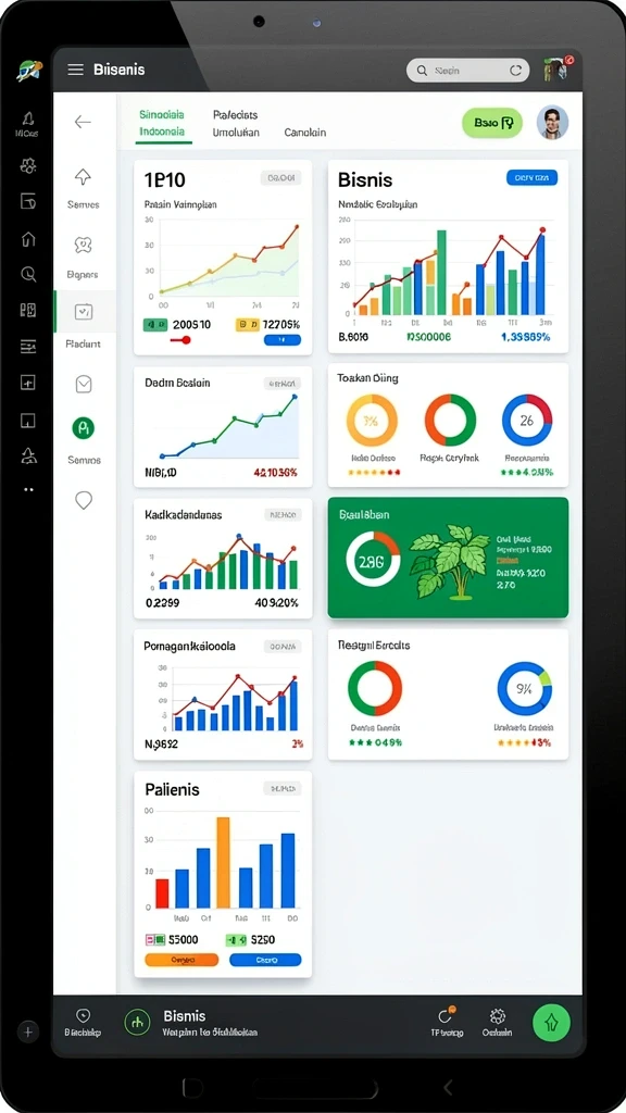 Screenshot menunjukkan tampilan antarmuka pengguna yang menarik.