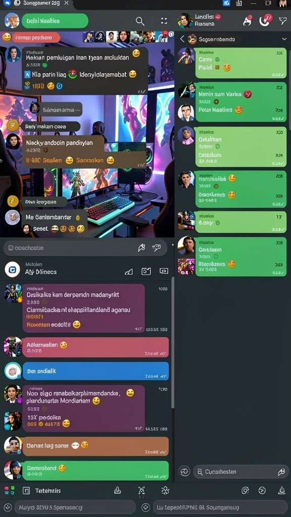 Karakter yang dapat dikustomisasi dengan berbagai pilihan.