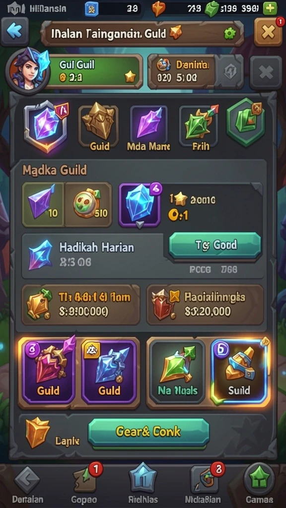 Gameplay seru dengan berbagai tantangan menarik.