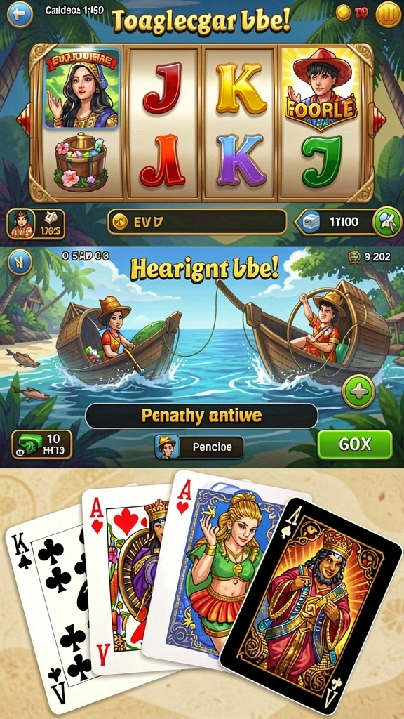 Berbagai permainan slot menarik untuk dicoba.