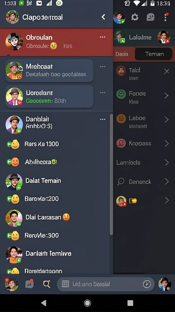 Tampilan karakter utama yang siap beraksi.