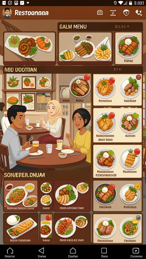 Fitur reward yang memotivasi pemain untuk berprestasi.