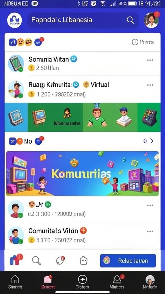 Koleksi film dengan berbagai genre yang lengkap.