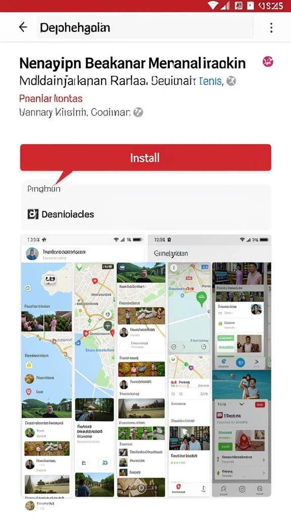 Tampilan antarmuka yang intuitif dan user-friendly.
