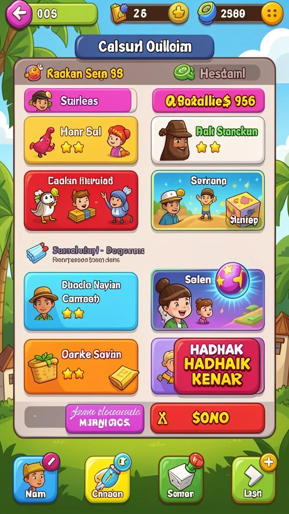 Tampilan antarmuka yang menarik dan mudah digunakan.