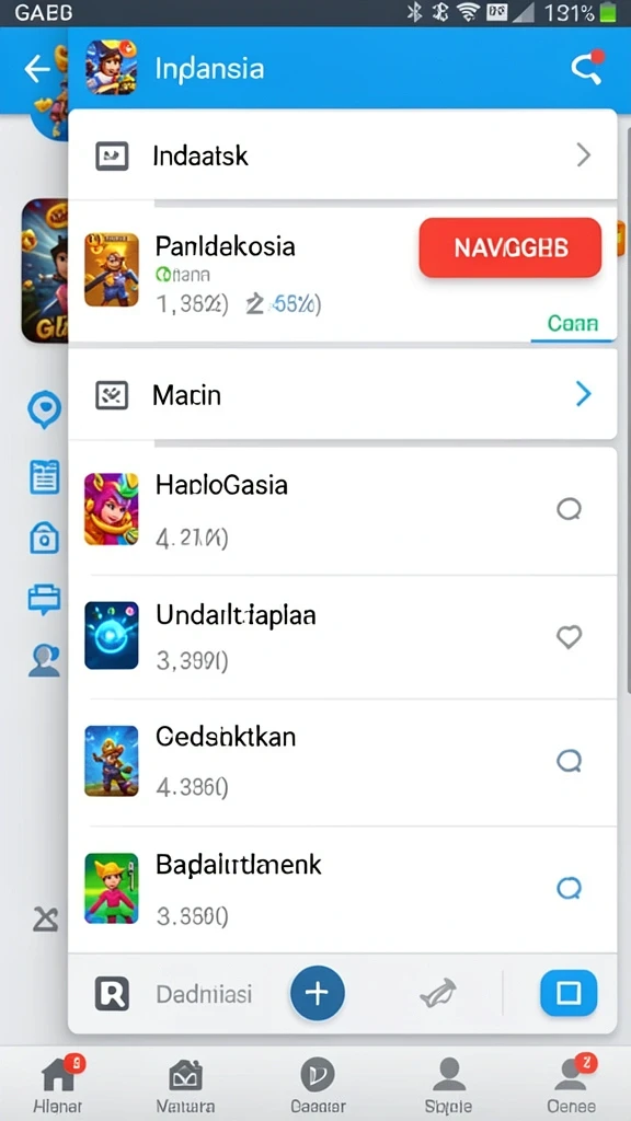 Tantangan misi yang seru dan bervariasi.