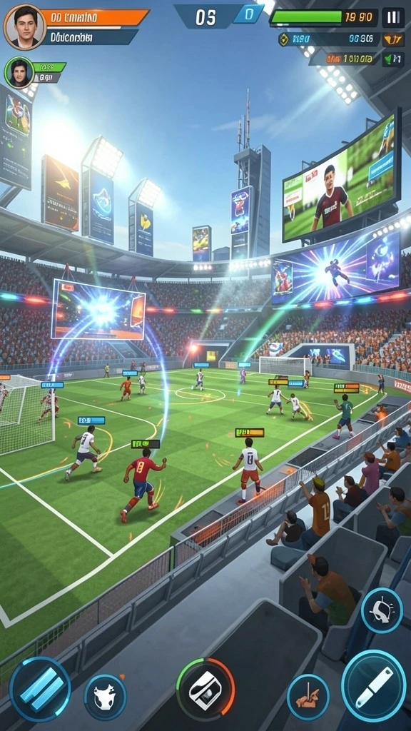 Screenshot dari misi yang sedang dijalankan dalam game.