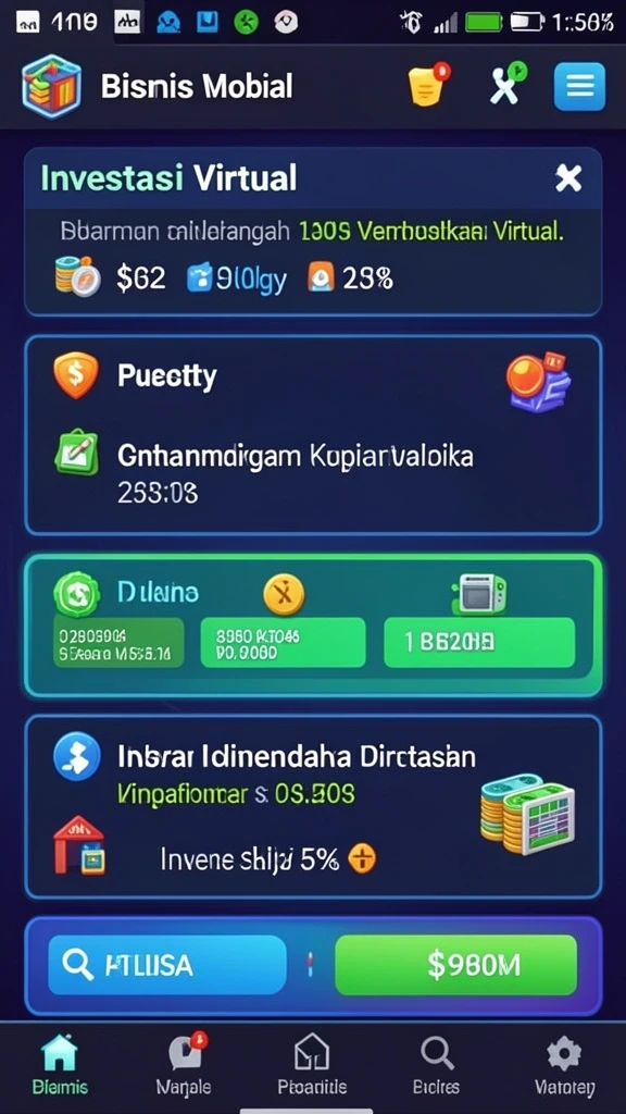 Fitur interaktif yang memungkinkan komunikasi antar pemain.