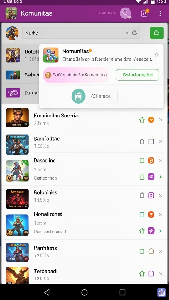 Pengalaman multiplayer yang seru bersama teman-teman.