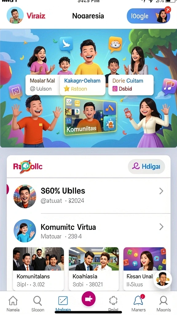 Visual grafis yang memukau dari level terbaru.