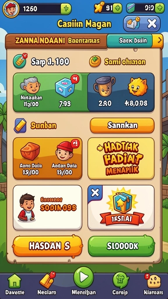 Tampilan antarmuka yang menarik dan mudah dinavigasi.