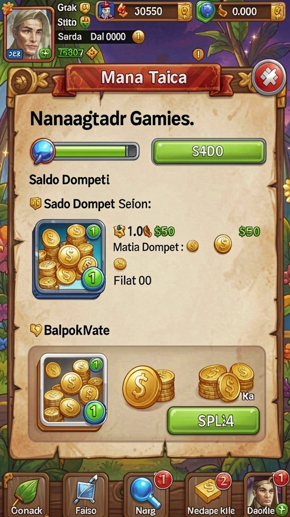 Gambaran level baru yang penuh warna dan tantangan.