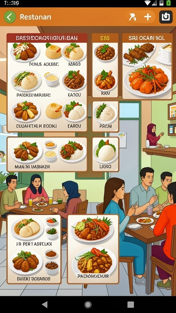 Komunitas aktif yang mendukung dan penuh interaksi.