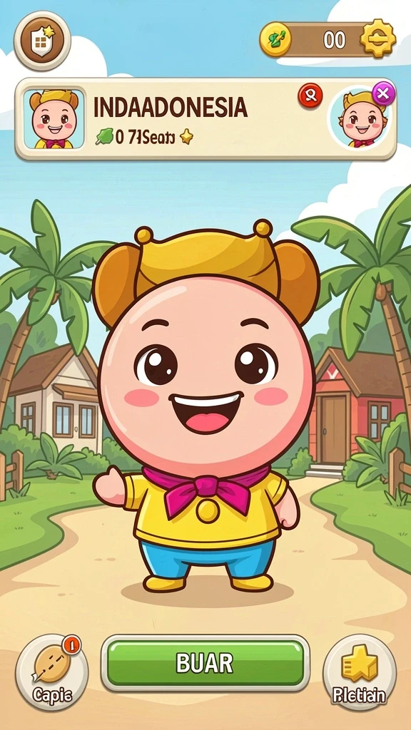 Screenshot menunjukkan berbagai pilihan permainan slot yang tersedia.