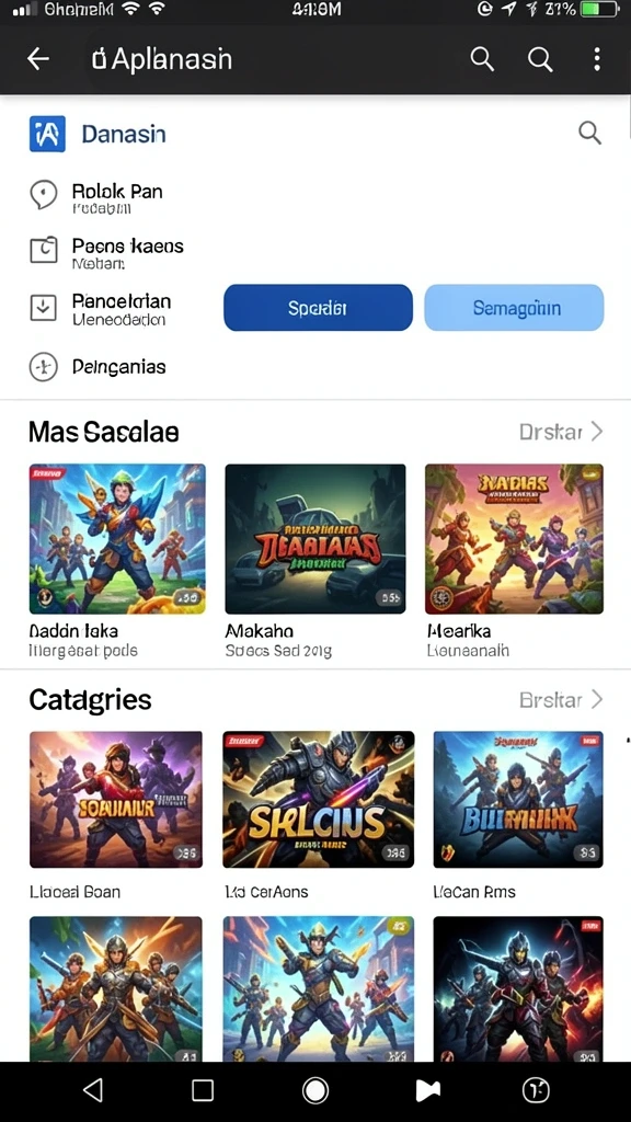 Pengalaman bermain yang seru dan kompetitif.