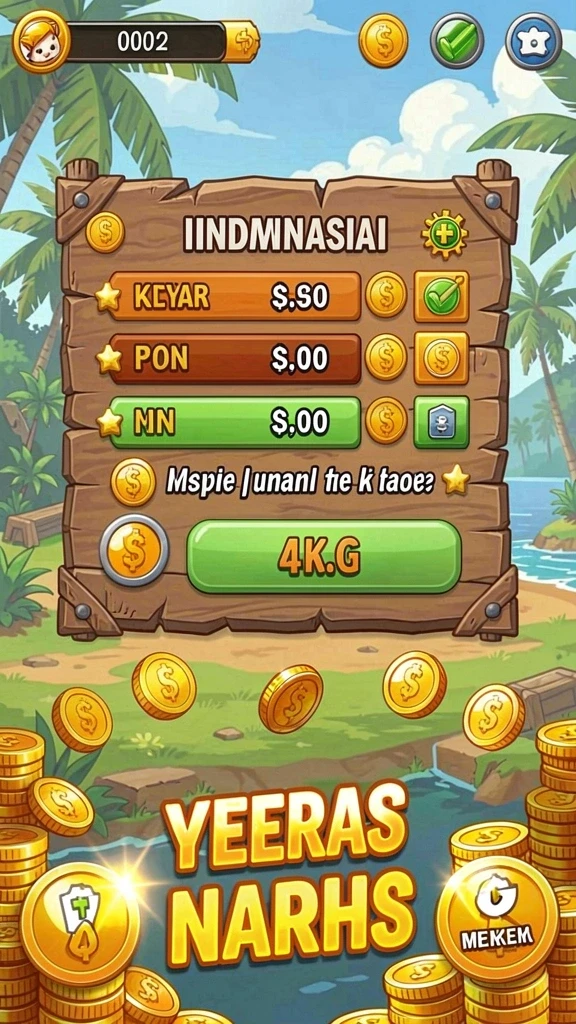 Layar pertempuran yang intens dengan karakter yang beraksi.