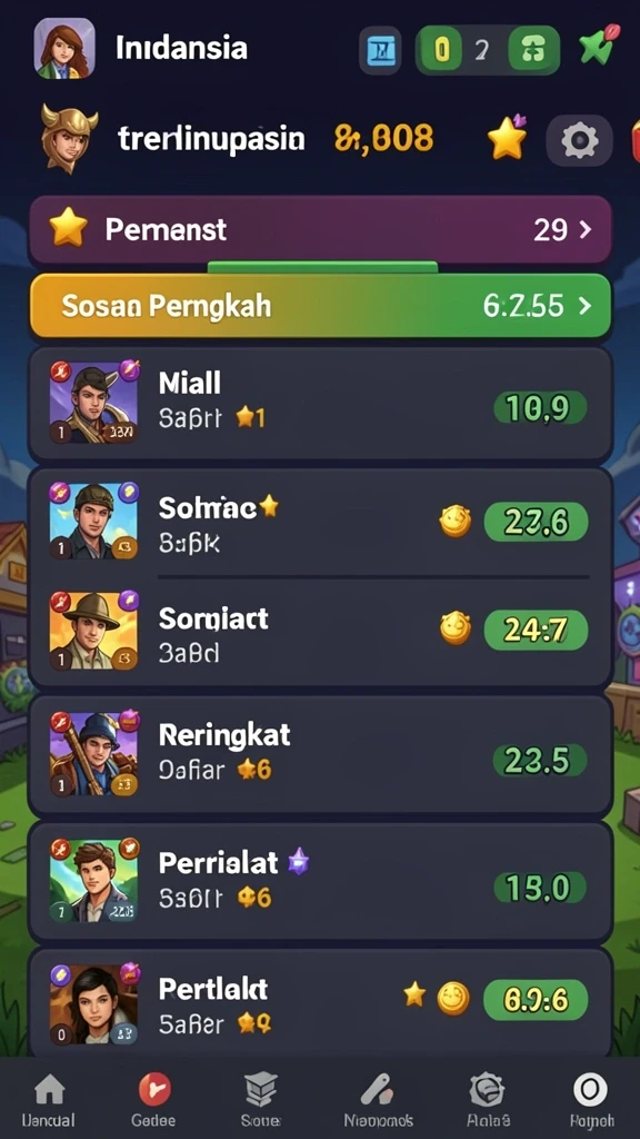 Level baru yang menantang dan seru untuk dimainkan.