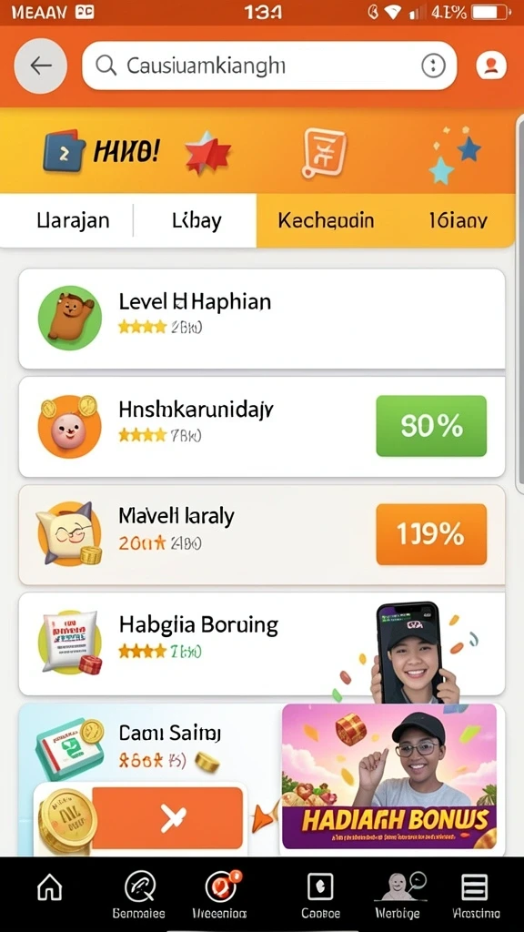 Berbagai karakter dengan kemampuan unik.