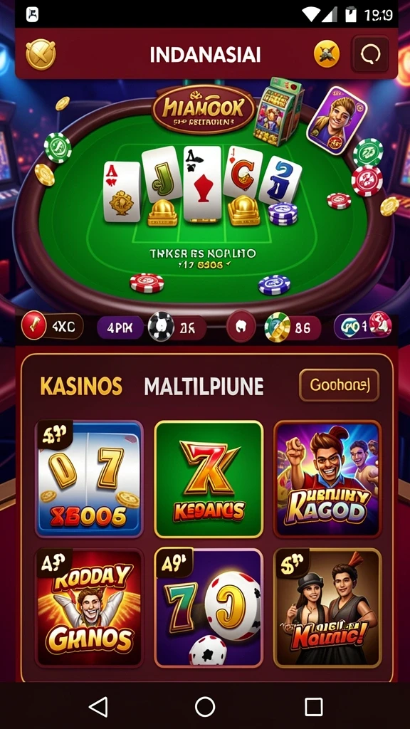 Screenshoot aksi seru di dalam permainan.