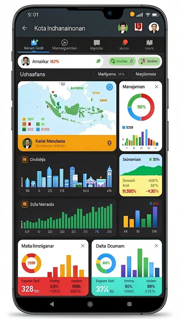 Karakter-karakter menarik dengan kemampuan unik masing-masing.